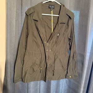 Society Green Military Field Jacket